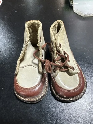 Zapatos Buster marrón años 50 Foto 1 de 4