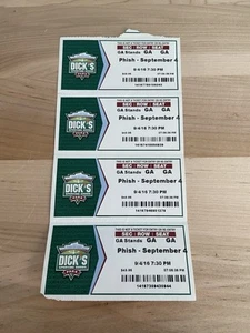 Phish Aufkleber Set Schwänze Sporting Goods Park Colorado 2016 9.4.16 - Bild 1 von 3