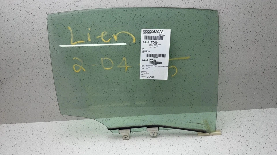 07 08 INFINITI G35 Rear Door Glass/window Infiniti Right Foto 1 de 4