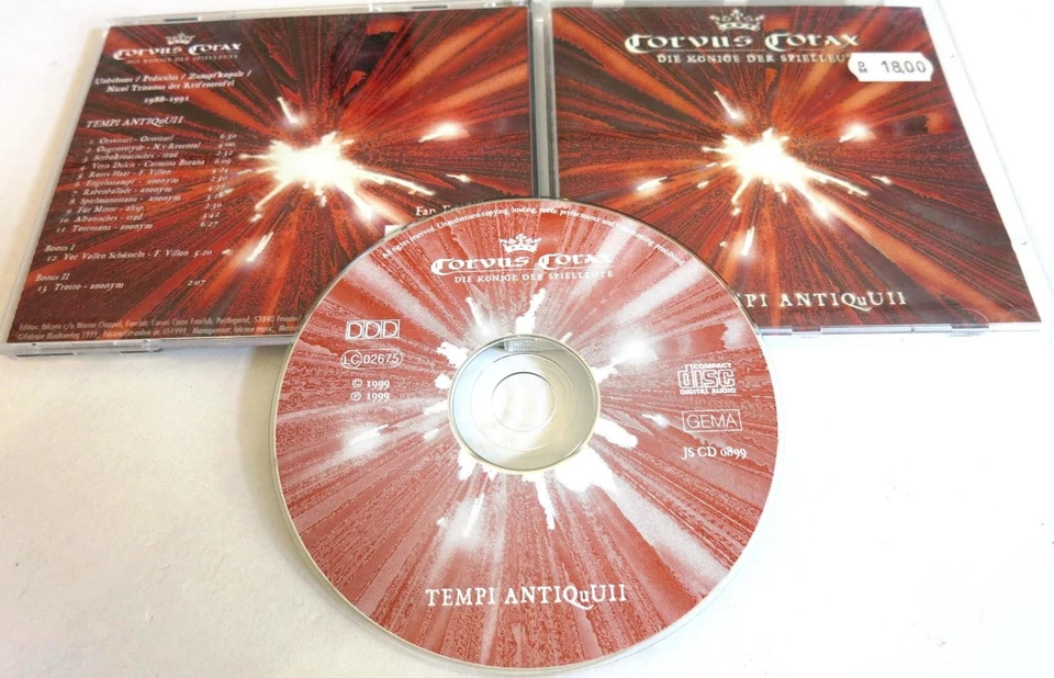 Corvus Corax - Tempi Antiquuii (1999) Mittelalter Rock  - Bild 1 von 1