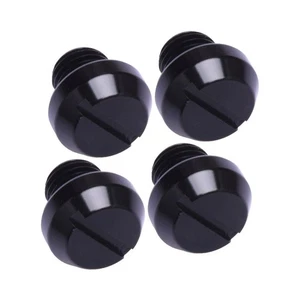 4Pcs Reverse Thread M8x1.25 Motorcycle Rearview Mirror Hole Plug Bolt Alu - Picture 1 of 5