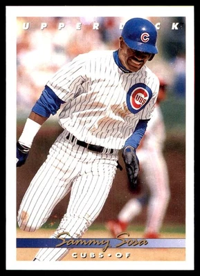 Sammy Sosa 1993 Upper Deck #127 Chicago Cubs MLB READ FREE SHIPPING AutographDen - Image 1 of 2