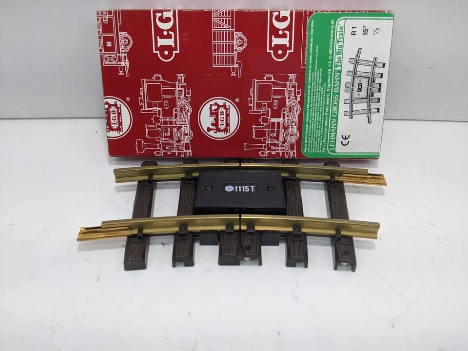 LGB 11152 R1 15-Degree Double Insulated Curved Track - Image 1 of 1