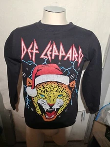 Women's Def Leppard Christmas Sweatshirt Size Small New with Tag - Picture 1 of 5