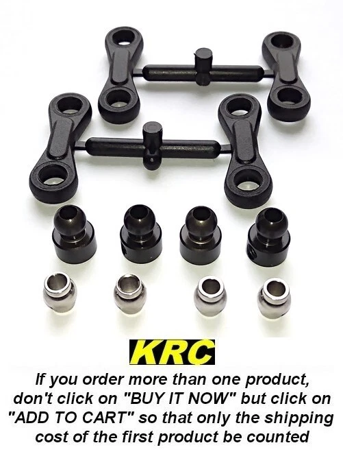 FOR 2 x MUGEN ANTI-ROLL BARS: E0829 BALLS, E0155 PLASTIC BALL LINKS, C0529 BALLS - Photo 1/1