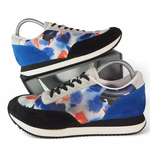 Loeffler Randall Retro Rio Watercolor Casual Fashion Sneakers Women's 9 - Picture 1 of 11