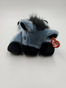 Ty Lefty the Donkey Beanie Buddy - 13” Plush Stuffed Animal Collectible Toy