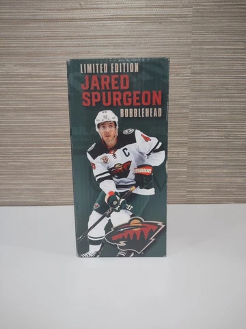 Rare Limited Edition Jared Spurgeon Bobblehead NHL Minnesota WILD SGA 2021-2022 Cover