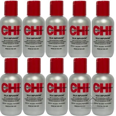 (€ 16,66/100ml) CHI Silk Infusion 10x 15ml=150ml Aufbaucomplex per Tutti Tipi - Immagine 1 di 2