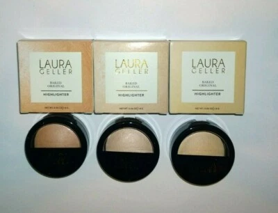 Laura Geller Baked Highlighter French Vanilla, Poodle or Almond - You Choose - Image 1 of 3