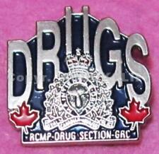  RCMP DRUG SECTION Pin Mint