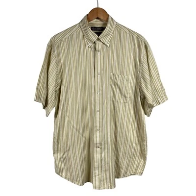 Daniel Cremieux A Touch of Silk Short Sleeve Button Down Shirt Size Large - Image 1 of 4