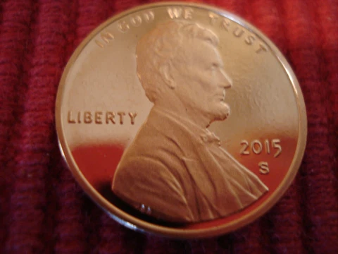 2015 S Lincoln Gem Proof Shield  Penny High Grade Cover