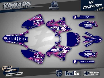 2015-2020 YAMAHA YZ 125 250 ГРАФИЧЕСКИЙ НАБОР НАКЛЕЙКИ ДЕКО YZ125 YZ250 2019 2018 2017 - Изображение 1 из 3