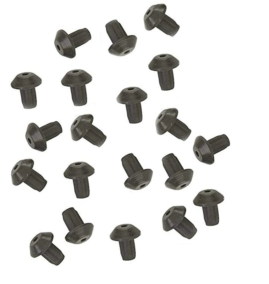 814323 Fits Whirlpool Burner Grate Pad Kit Include 20-pk black