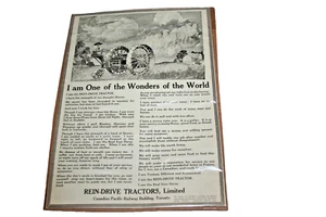 REIN - DRIVE TRACTOR 1918 - Picture 1 of 2