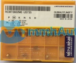 10 pezzi/scatola nuova Mitsubishi RCMT0602MO US735 - Foto 1 di 1