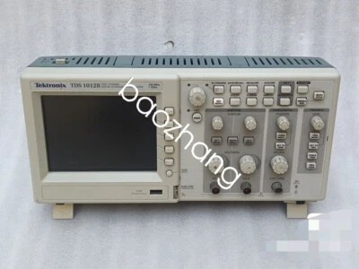 Tektronix TDS 1012B 100Mhz, 1GSa/s Oscilloscope without probe Accessories USED - Image 1 of 4