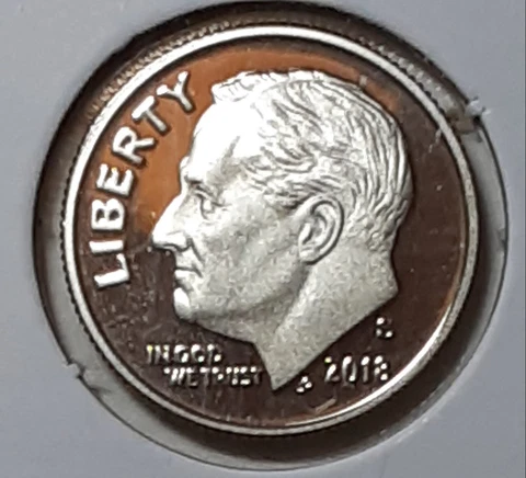 2018 Roosevelt Dime  S - Proof - Uncirculated Cover