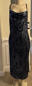 NWT BEBE SEQUIN COWL DRESS SIZE XL AMAZING, SEXY & ATTRACTIVE!! - Picture 1 of 4