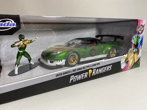 Jada Power Rangers Green +2002 Honda NSX Type R Japan 1/24 scale NIB - Picture 1 of 7