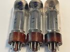 3 TUBES DD GETTER MATCHED EL34 PHILIPS HOLLAND Xf4 codes WELDED 1960