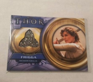 Thor , Rene Russo as Frigga  costume card F9 Upperdeck 2011  