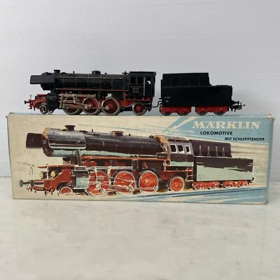 Marklin HO 3005 AC BR 23 014 Steam Loco & Tender German Untested Metal Train (M) - Image 1 of 4