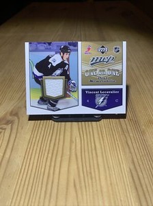 2007-08 Upper Deck MVP One on One Jerseys #OO-LJ Vincent Lecavalier Olli Jokinen
