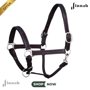 Jinnah Adjustable Chin and Throat Snap Halfter | Replaceable Crownpiece Halfter - Bild 1 von 7