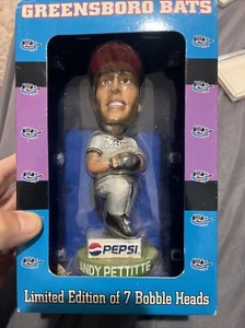 Andy Pettitte NY Yankees Pitcher Bobble Bobblehead SGA from 2003 Greensboro Bats - Picture 1 of 4