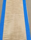 Curly Maple figure wood veneer 7" X 26" raw no backing 1/42" thickness A+ grade