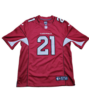 Nike On Field Jersey L Red Men NFL Arizona Cardinals Peterson #21 Short Sleeve