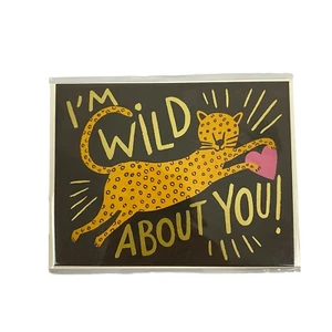 Rifle Paper Co. Greeting Card & Envelope I'm Wild About You Valentines Love LOT - Picture 1 of 7