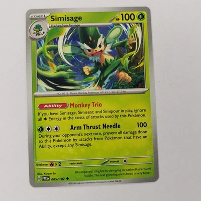 Simisage 005/182 SV04: Paradox Rift Regular - Image 1 of 2