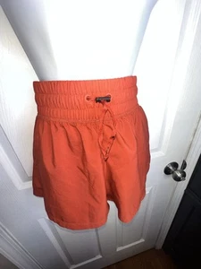 Pantalones Cortos de Entrenamiento Adidas Para Mujer Pequeños AeroReady Pacer 3 Rayas Tejidos Naranja S - Imagen 1 de 13
