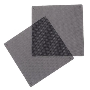 Cubierta de malla cuadrada de PVC para computadora 2 piezas para ventilador de chasis (14x14 cm) - Imagen 1 de 12