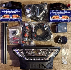 NOKINS | Golf Cart Deluxe LED Light Kit | Gas/Electric Club Car Precedent 04-up - Picture 1 of 24