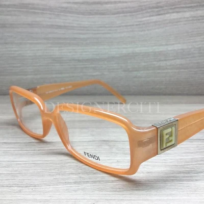 Fendi F739 739 Eyeglasses Opal Orange 832 Authentic 54mm - Image 1 of 4