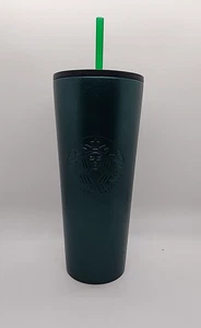 Starbucks 2020 Holiday Dark Green Matte 24 oz Metal Tumbler - Bild 1 von 9