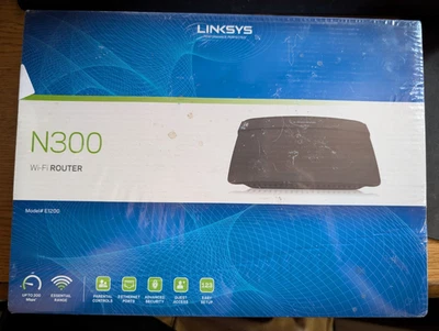 Linksys N300 E1200 300 Mbps 4-Port 10/100 Wireless N Router - Image 1 of 3