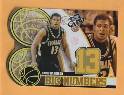 David Harrison Colorado Buffaloes 2004 Press Pass Big Numbers #20 RC Rookie - Image 1 of 2