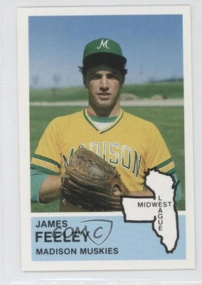 1982 Fritsch Midwest League Stars of Tomorrow James Feeley #152 - Image 1 of 2