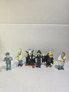 Halloween Krusty Dr Hibbert Principal Skinner Lote Simpson 2001 Burger King Juguete - Imagen 1 de 8