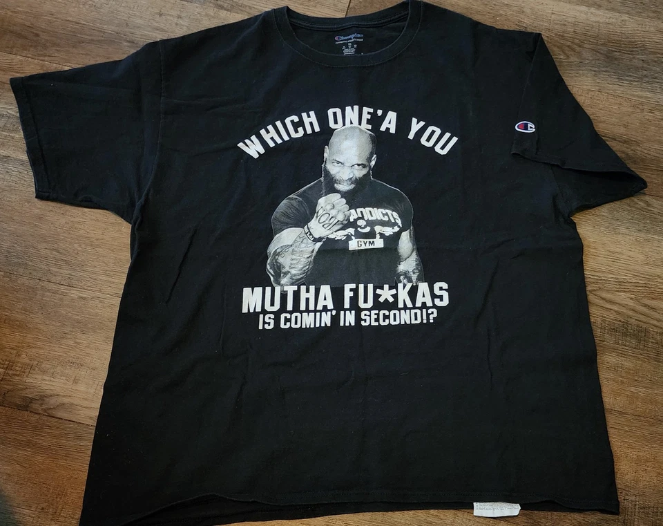 Camiseta Champion Iron Addicts Gym CT Fletcher culturismo Arnold Classic XL Foto 1 de 4