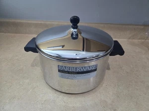 Neu im Karton Farberware Classic Serie Edelstahl Kochtopf mit Deckel, 6 Quart, Silber - Bild 1 von 9