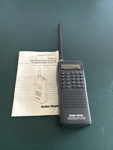 Radio Shack PRO-51 Hyper Scan 200 Channel Programmable UHF-VHF Portable Scanner - Zdjęcie 1 z 5