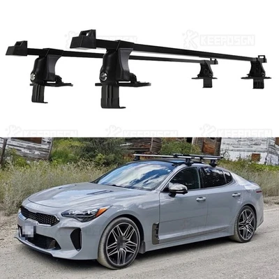 Portaequipajes de carga de acero barra transversal de 54" para Kia Stinger 18-2023 Foto 1 de 4