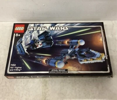 LEGO Star Wars TIE Fighter y Y-wing 7262 en 2004 nuevas bolsas interiores selladas retiradas Foto 1 de 4