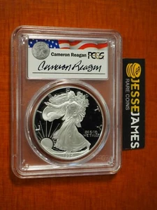 1994 P PROOF SILVER EAGLE PCGS PR69 DCAM CAMERON REAGAN SIGNED LEGACY SERIES - Picture 1 of 2